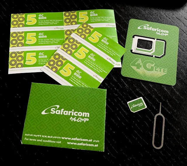 Safaricom Ethiopia SIM card
