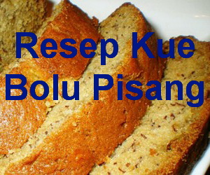 Resep Kue Bolu Pisang Coklat yang Enak dan Lembut