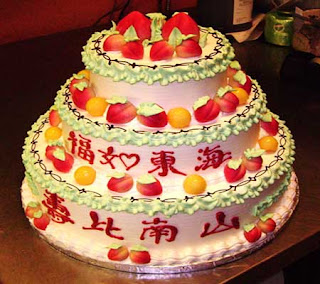 Chinese Cake Birthday - THE MOST BEAUTIFUL BIRTHDAY