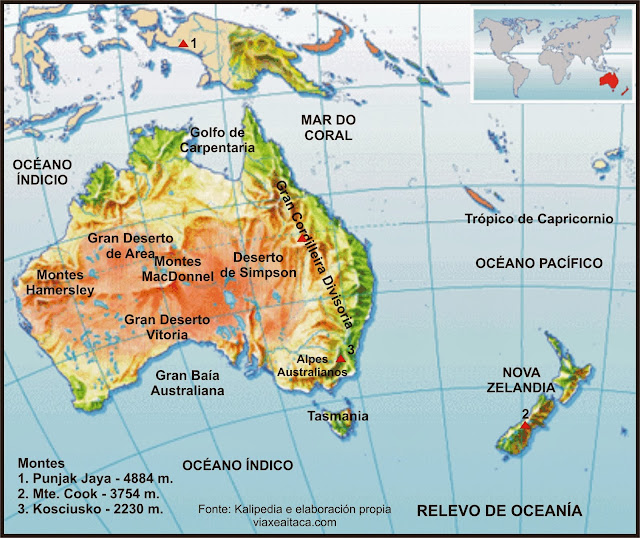 Resultado de imagem para mapa da vegetação da australia e nova zelandia