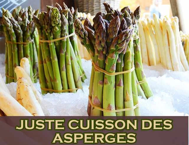 préparer et cuire des asperges fraîches