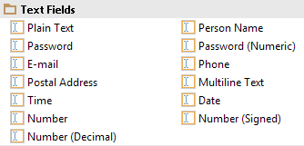 Visual Components (Controls) of EditText 