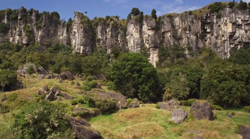 Mangaotaki valley