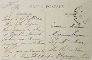 carte postale ancienne corny eure charles Masurier Eugène Masurier