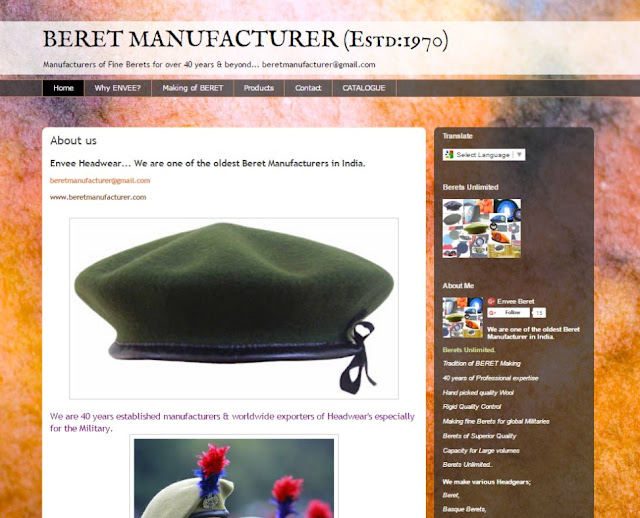  www.beretmanufacturer.com (Quality Headgears)