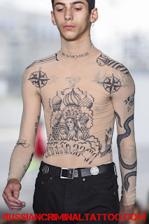 Russian tattoo fashion