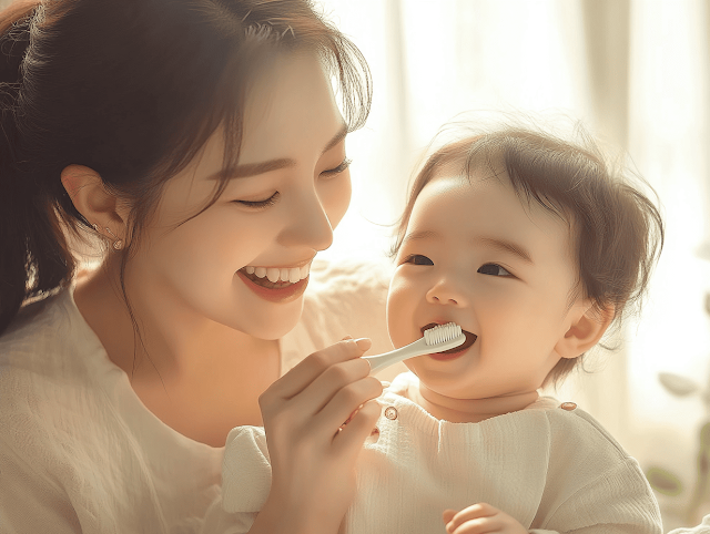 수유후 아기치아관리