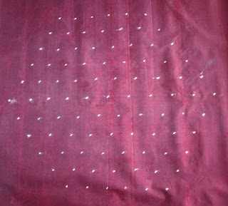 Vilakku kolam step 1