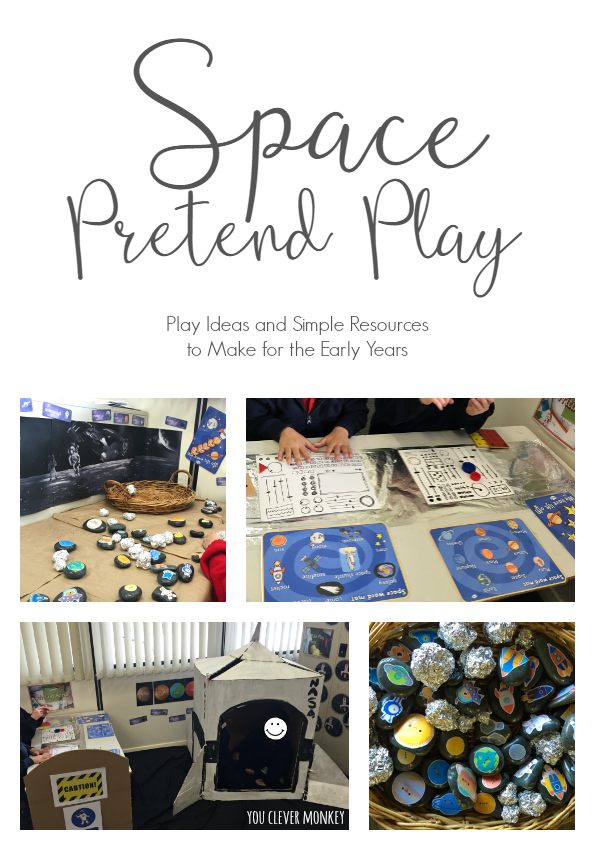 Space Pretend Play Play Ideas And Resources To Make You Clever Monkey