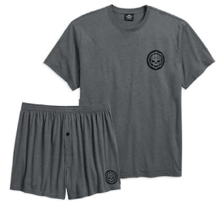 http://www.adventureharley.com/harley-davidson-mens-knit-tee-boxer-short-set-gray