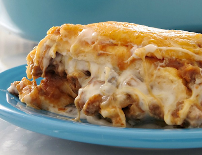 BAKED BURRITO CASSEROLE RECIPE #mexican #food