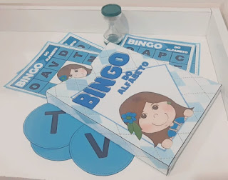 Bingo  do Alfabeto - método fônico 2