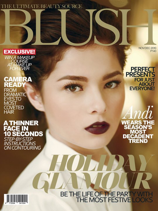 Andi Eigenmann Graces the Cover of Blush Magazine