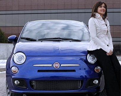 New Fiat 500 US Laura Soave interviews