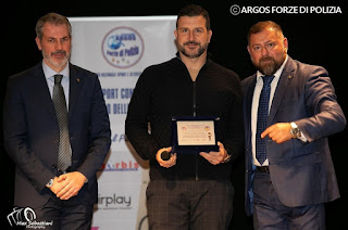 Premio ARGOS Forze di POLIZIA per Francesco PASTORELLA,