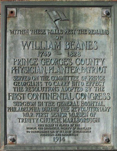 beanes plaque