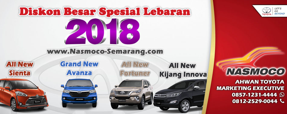 Spesial Promo Lebaran Diskon Besar - Toyota Semarang