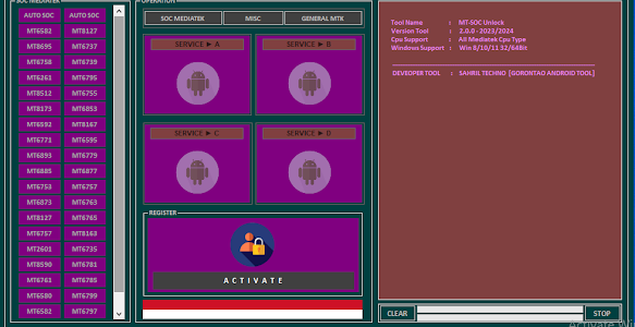 تحميل اداة MT SOC Unlock Tool V2.0.0 (2024) Free Unlock Tool