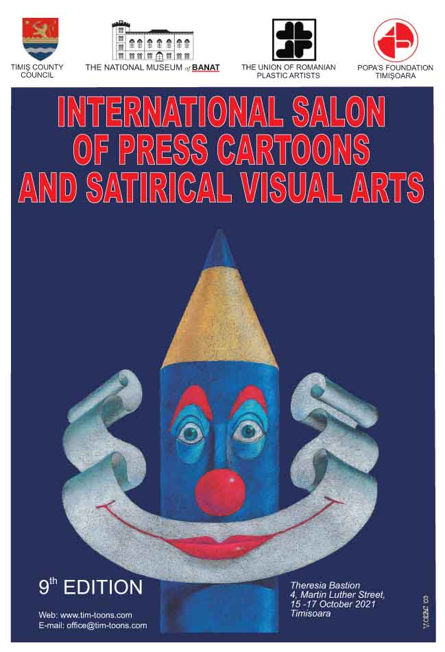International Salon of Press Cartoons and Satirical Visual Arts, Timisoara 2021
