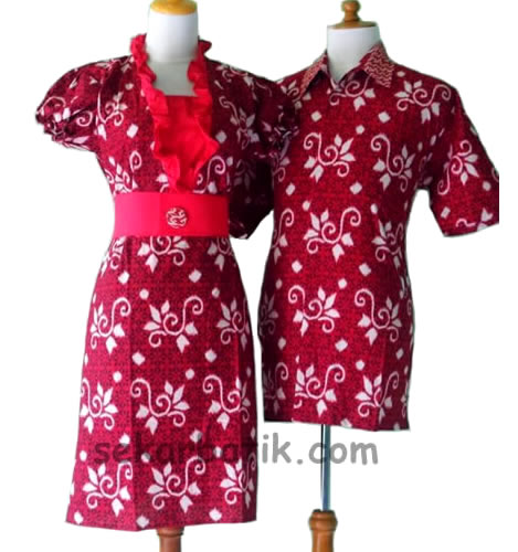 Toko Baju  Batik  Pasangan  Modern Terbaru Online Toko Baju  