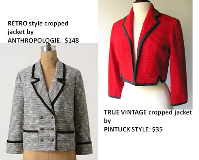 1950's jacket, red jacket