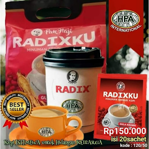 Jual Kopi Radixku Pak Haji Hpa Di Karo | WA : 0857-4839-4402