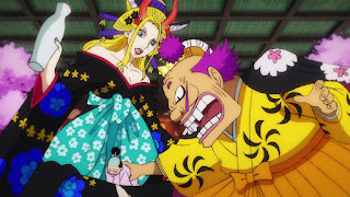 ワンピースアニメ 989話 ワノ国編 ONE PIECE Episode 989 ラックマリア  Black Maria CV.小林ゆう