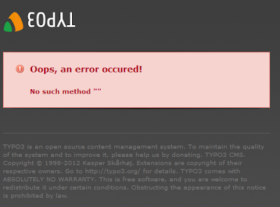 Typo3 4.5.13 upgrade deprecationLog Error