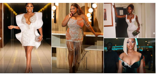 Iyabo Ojo, Dorathy, others fight for hottest b00bs at AMVCA get-together (photographs)