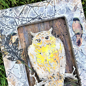 Sara Emily Barker http://sarascloset1.blogspot.com/ Thoughts and Theories Framed Artwork with Tim Holtz, Sizzix Alterations and Ideaology 5