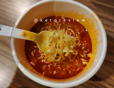 รีวิว ป๊อปหมี่ บะหมี่กึ่งสำเร็จรูปชนิดถ้วย รสไก่เผ็ด (CR) Review Instant Cup Noodles Rasa Ayam Pedas (Spicy Chicken) Flavor, Pop Mie Brand.