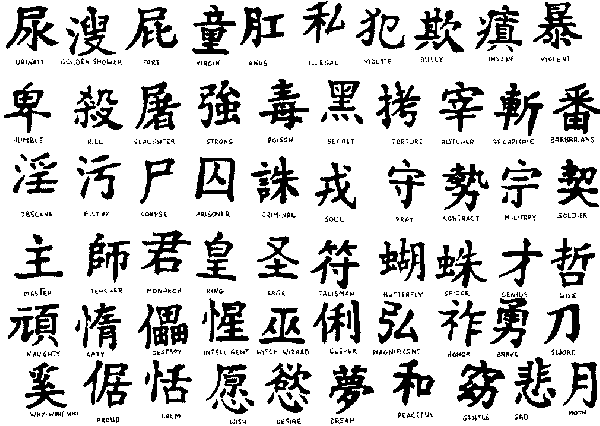 Free Tattoo Designs: japanese kanji tattoos
