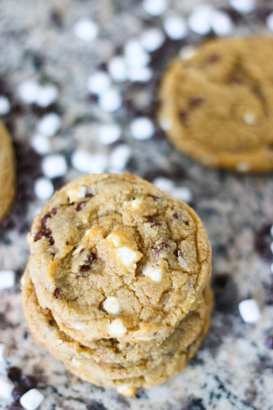 Chocolate Chip S'mores Cookies