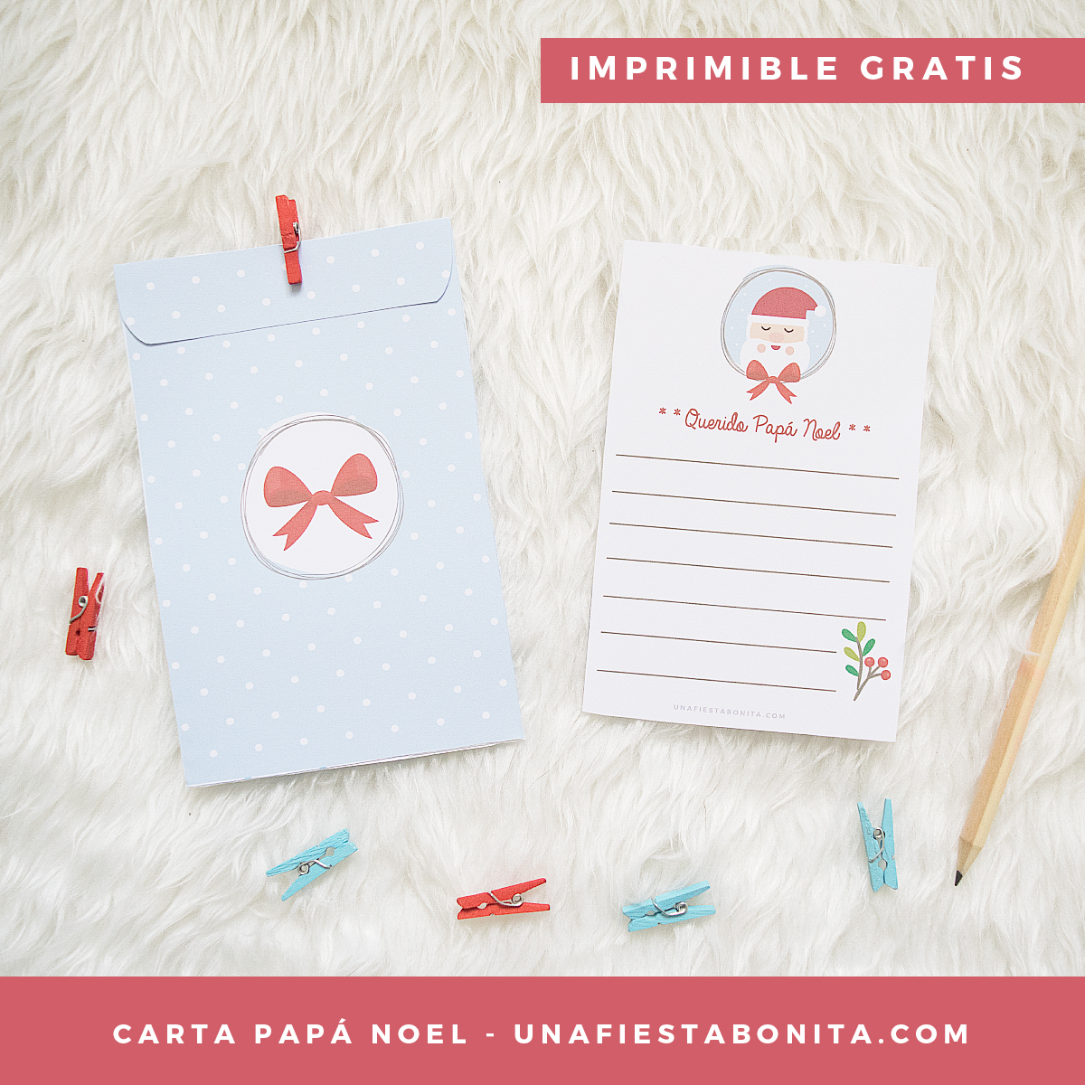 Descargar carta para papá Noel