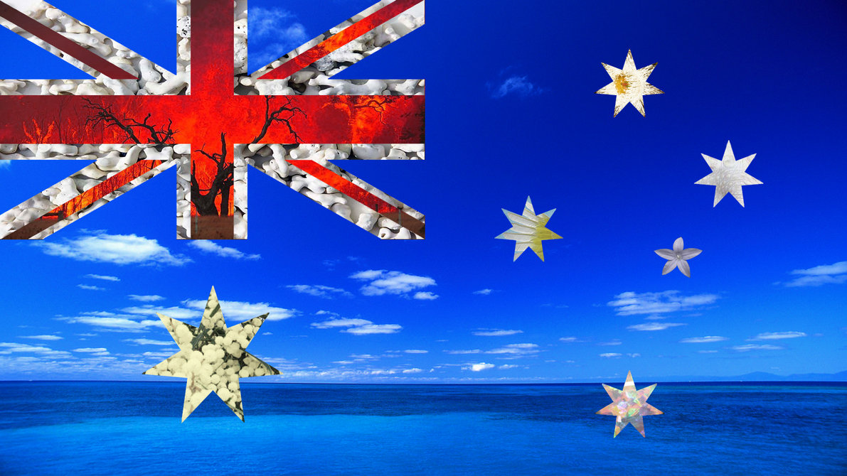 Australian Flag by Emma Constance