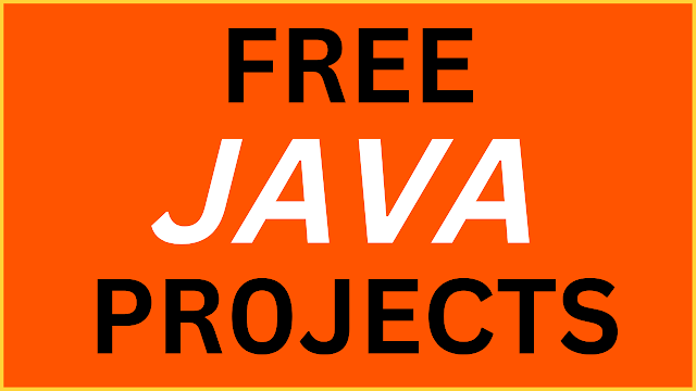 Free Java Projects Source Code