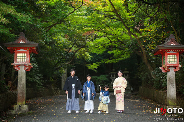 石上神宮の七五三出張撮影