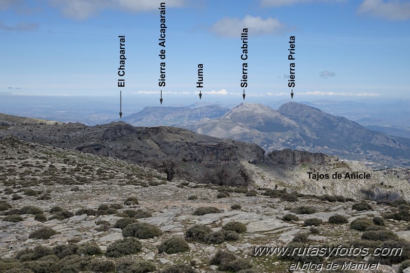 Colada del Tejo - Cerro Estepilar - Cerro del Pilar - Cerro de los Valientes - Picaho de Fatalandar