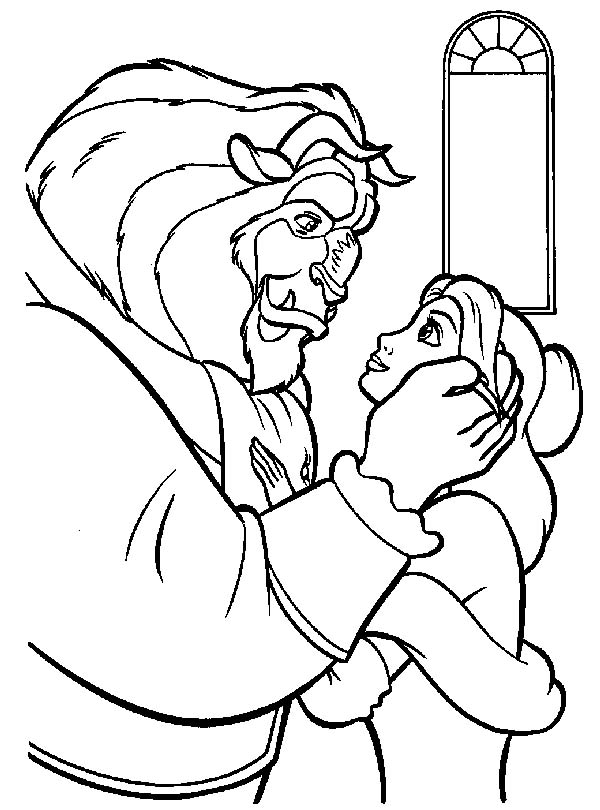 Download Disney Princess Belle Coloring Pages To Kids