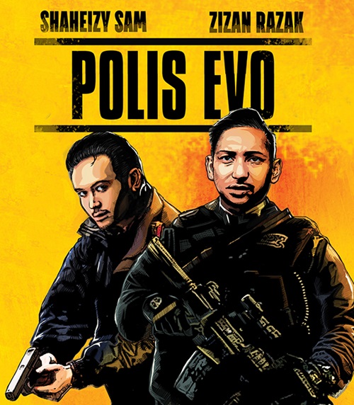 Sinopsis Komen Filem Polis  Evo Yumida