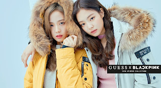 Blackpink For Guess Korea Winter 2018 Collections