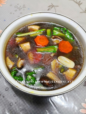 Resipi Sayur Campur Chinese Style