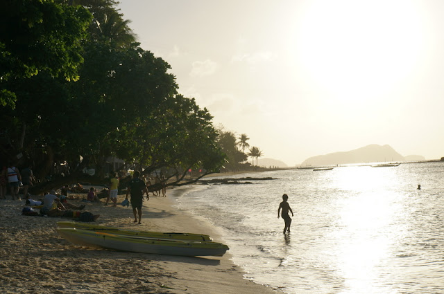 Praia Marimegmeg, também conhecida como 'Las Cabanas'