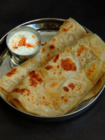 Warqi Paratha, Layered Awadhi Warqi paratha