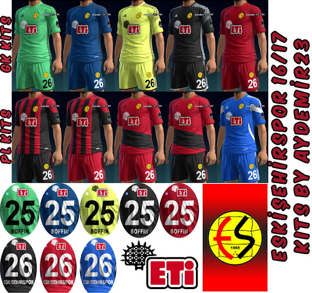 ESKIŞEHIRSPOR 16/17 KITS BY AYDEMIR23