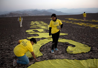 Greenpeace, Daño contra el patrimonio, Atentado patrimonio cultural Peru, 