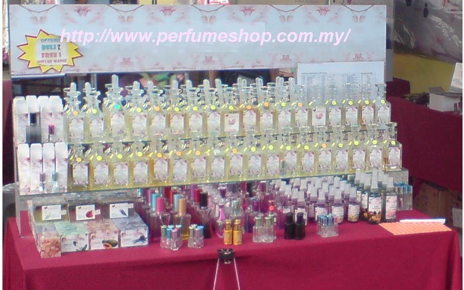 PEMBEKAL PATI PERFUME AND PERFUME BOTTLE Stand Rak  