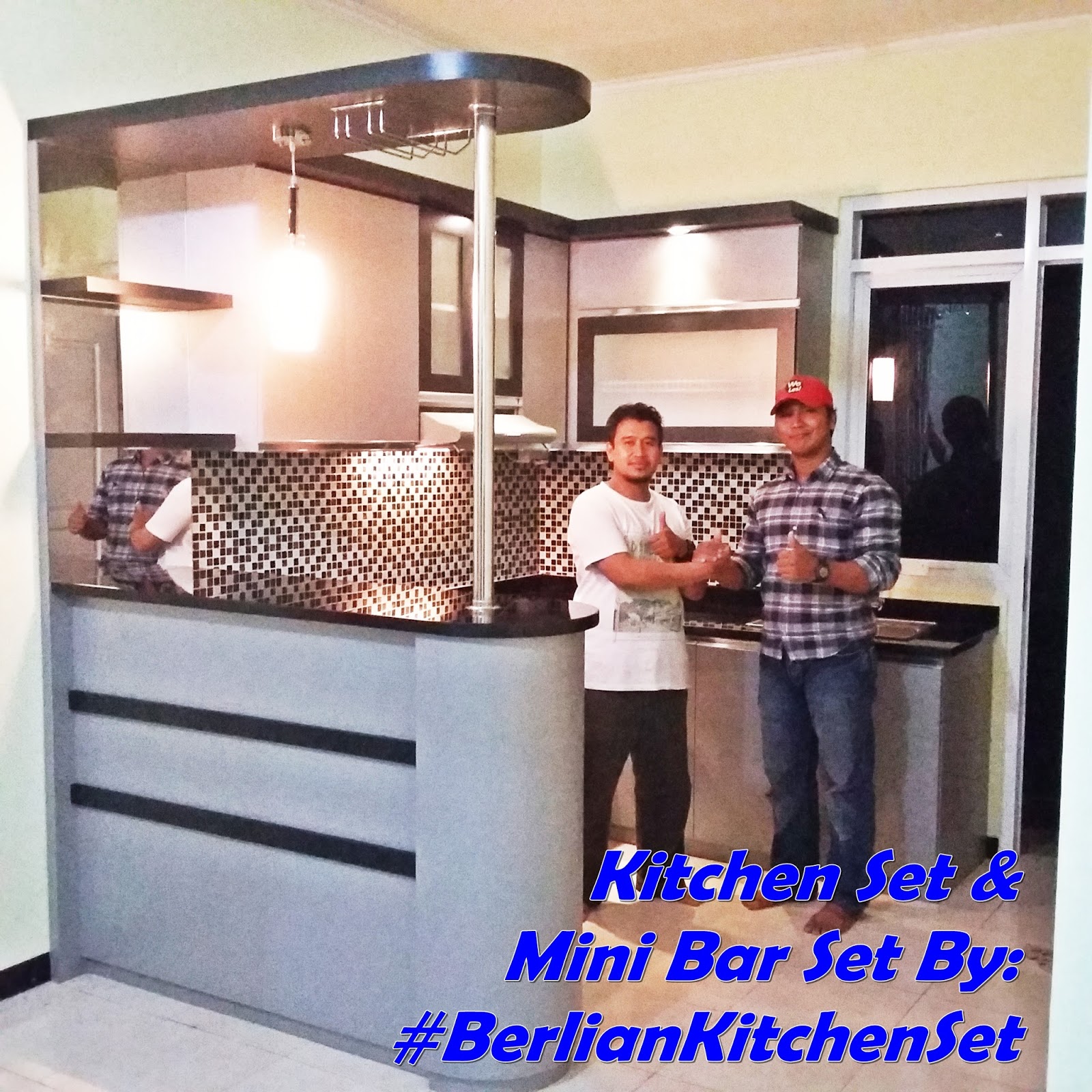 BERLIAN KITCHEN  SET  MINIMALIS  MURAH Kombinasi Kitchen  