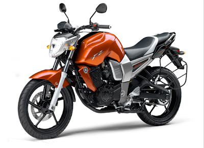 Yamaha FZ16 Orange View Left