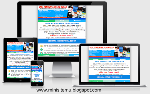 Landing Page Blogspot Terbaru